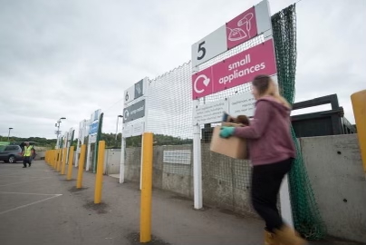Photo of Change to Recycling Centre Usage